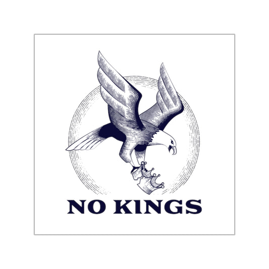 No Kings Movement Stickers  – Stick the Resistance
