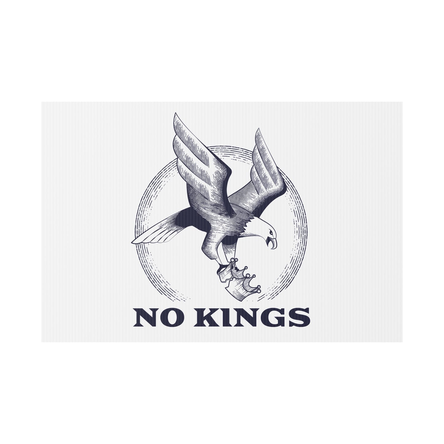 No Kings Sign