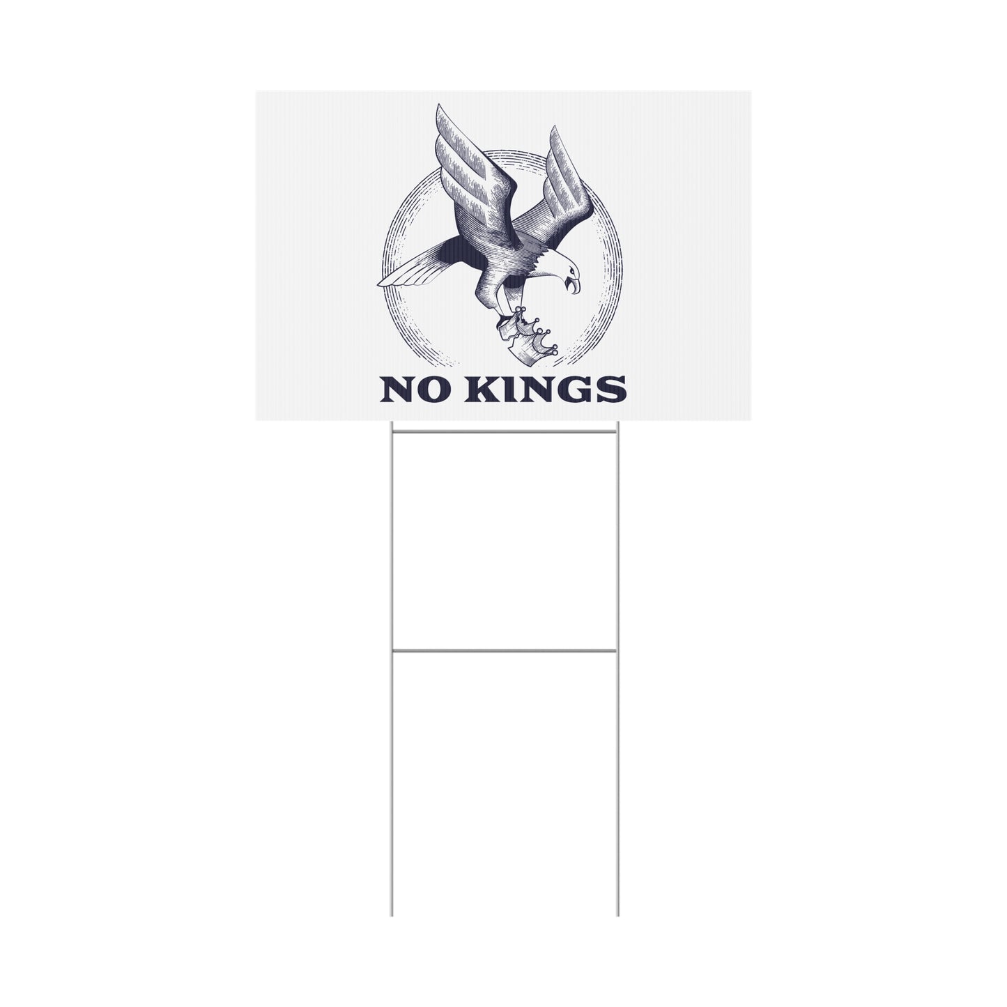 No Kings Sign