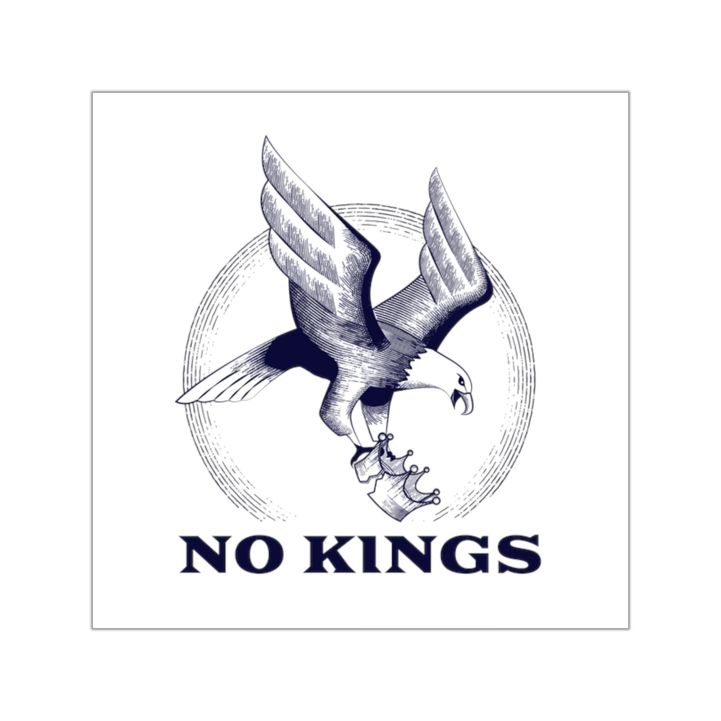 No Kings Stickers  – Stick the Resistance