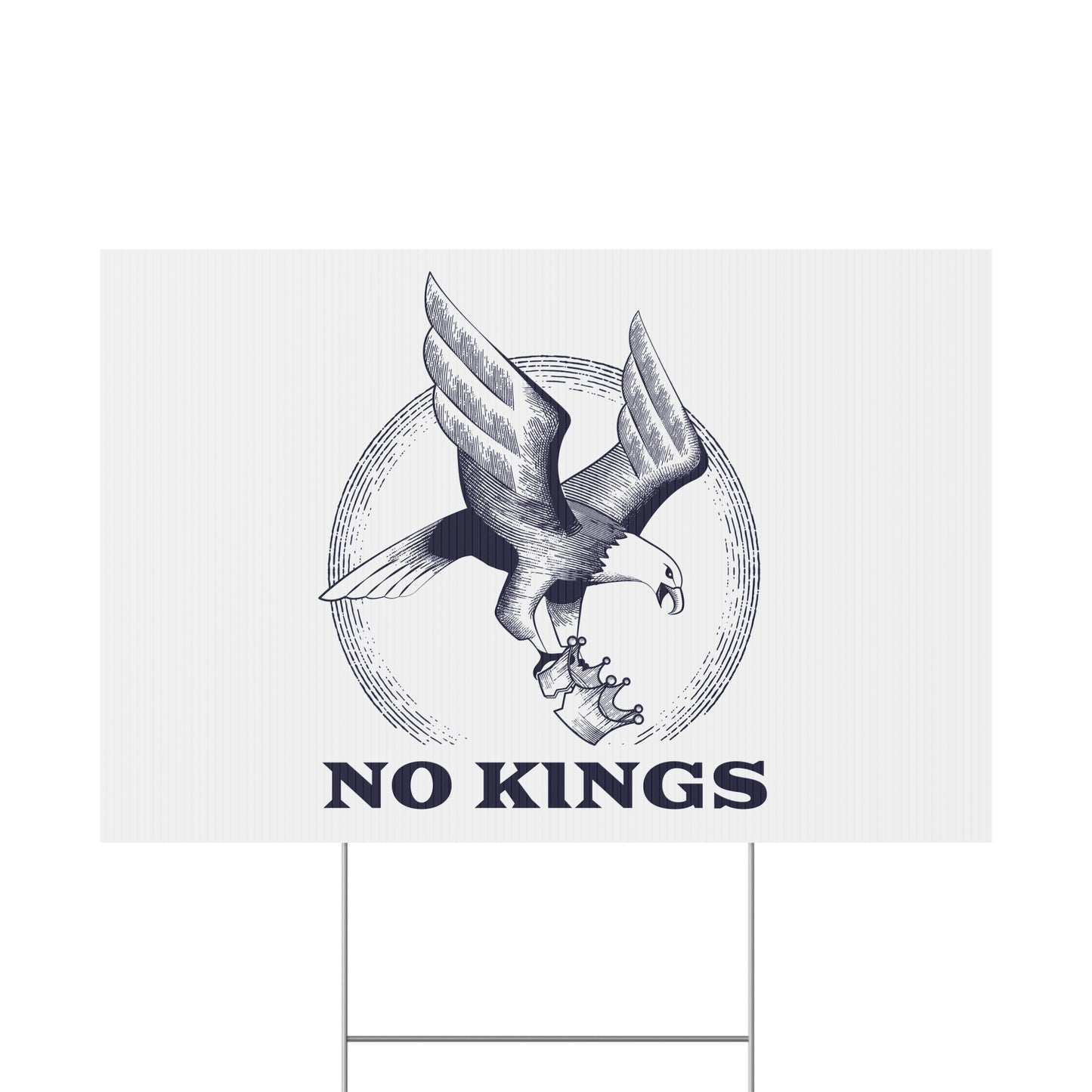 No Kings Sign